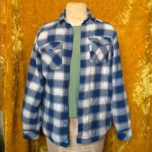 Columbia fully lined flannel shirt